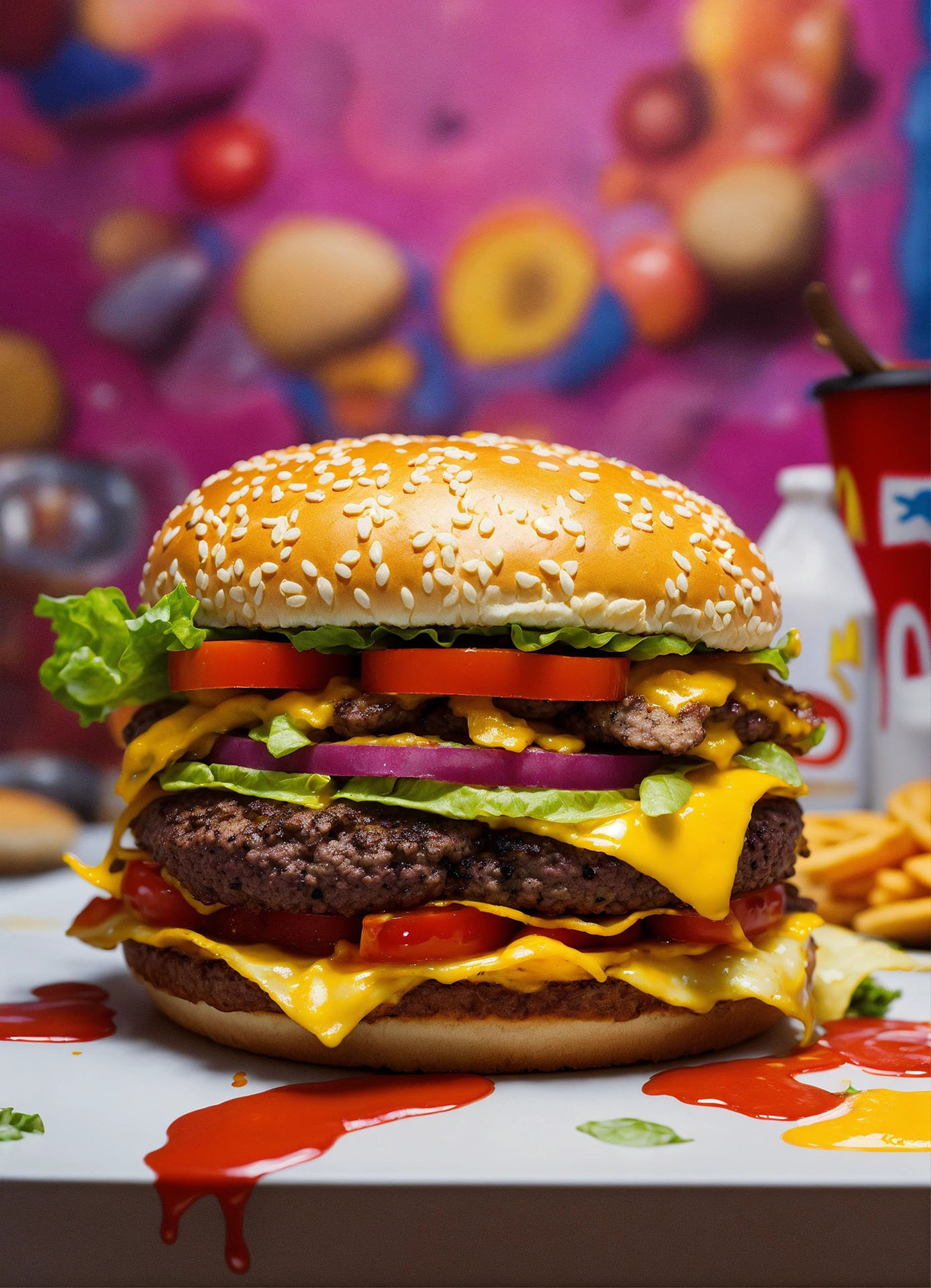 Classic cheeseburger