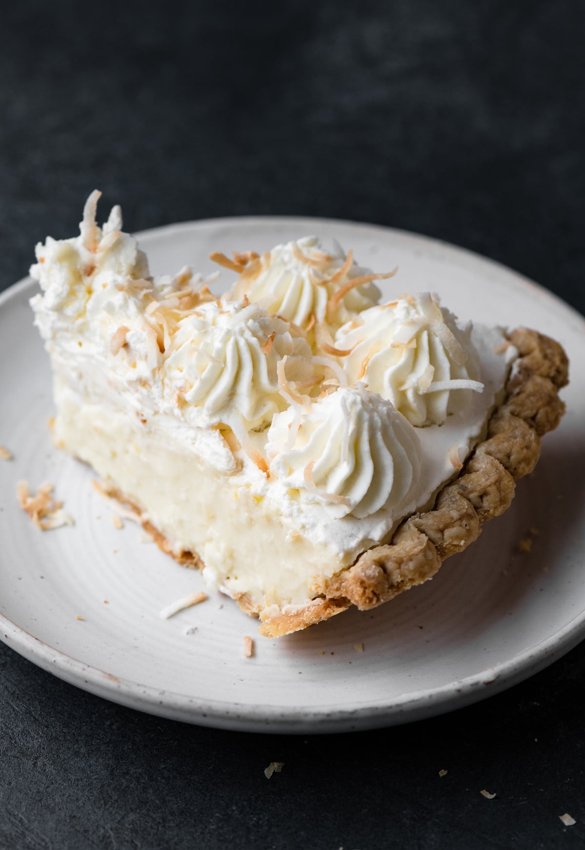 Coconut cream pie
